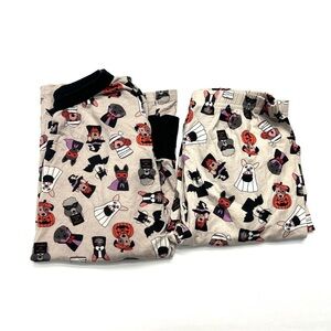 Nora Madison Halloween Dogs Spooky Bamboo Pajamas 12/13